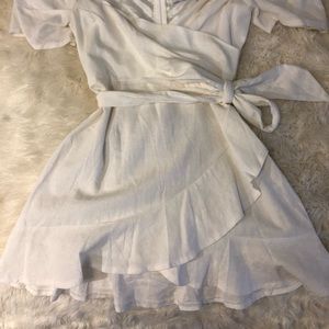 Princess Polly White Mini Dress